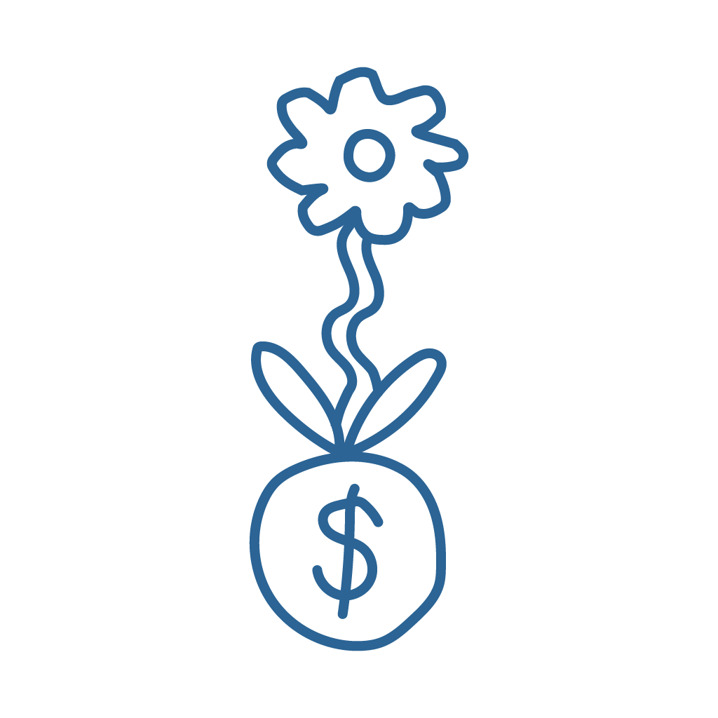 IPYP Flower Blue4x