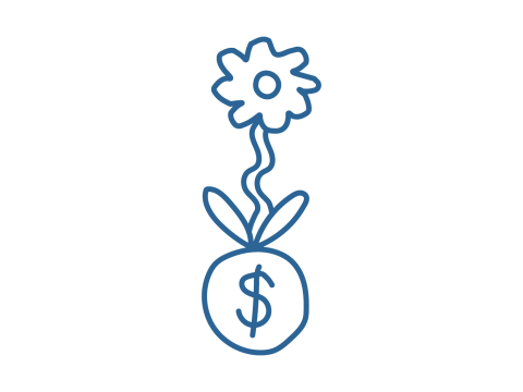 IPYP Flower Blue4x